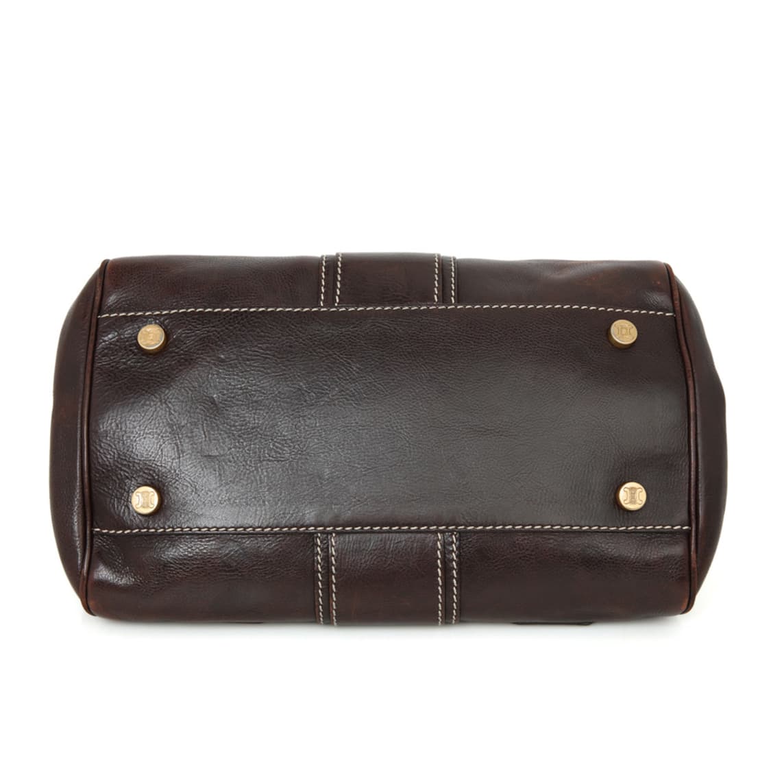 셀린느 빈티지 엘라 프레임 사첼백 브라운 보스턴 토트 상품이미지9