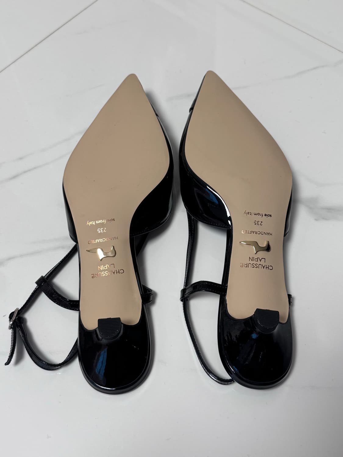 CHAUSSURE LAPIN 블랙 슬링백 235 상품이미지2