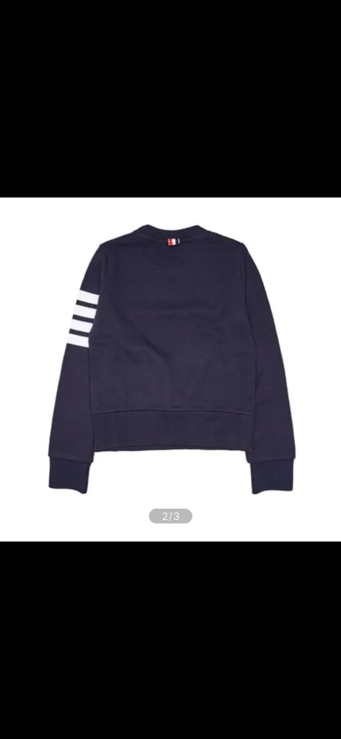 44 톰브라운 루프백 맨투맨 새상품 상품이미지2