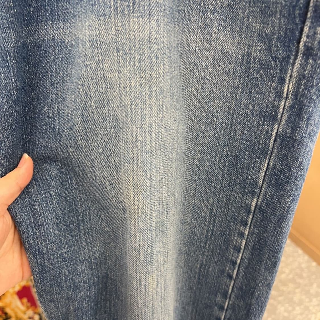 빈티지 포켓 포인트 데님 청반바지 35인치 C04450  상품이미지5