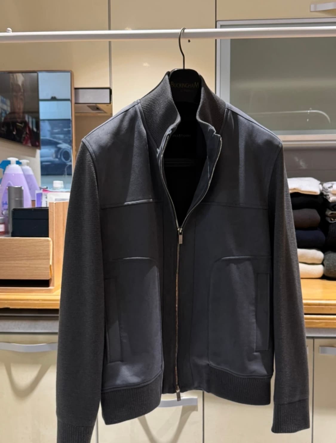 질스튜어트 24FW 스웨이드 집업 새상품 상품이미지4