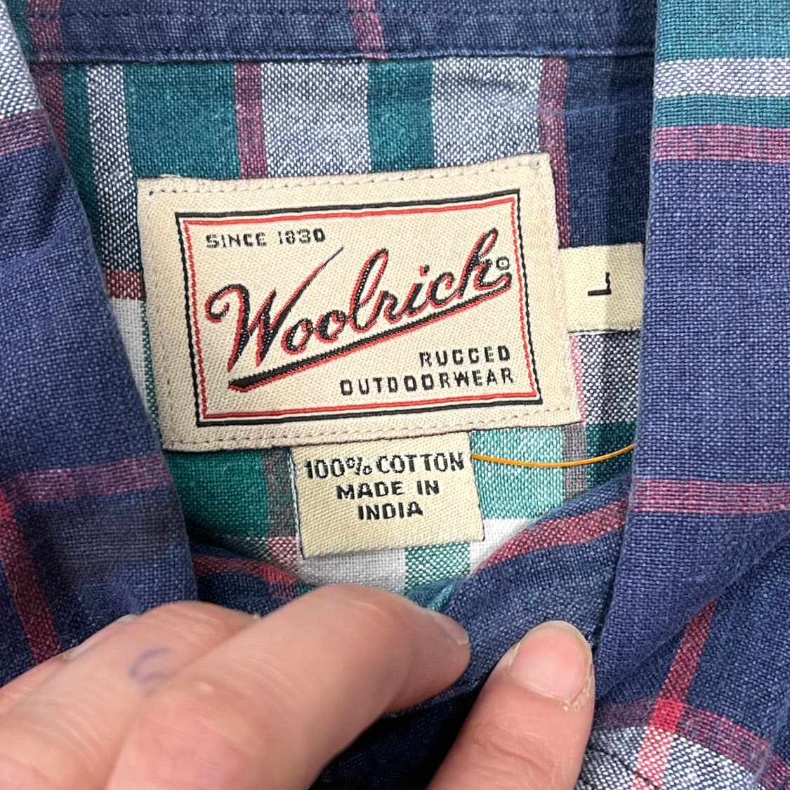 울리치 체크 하프셔츠 s10585 상품이미지5