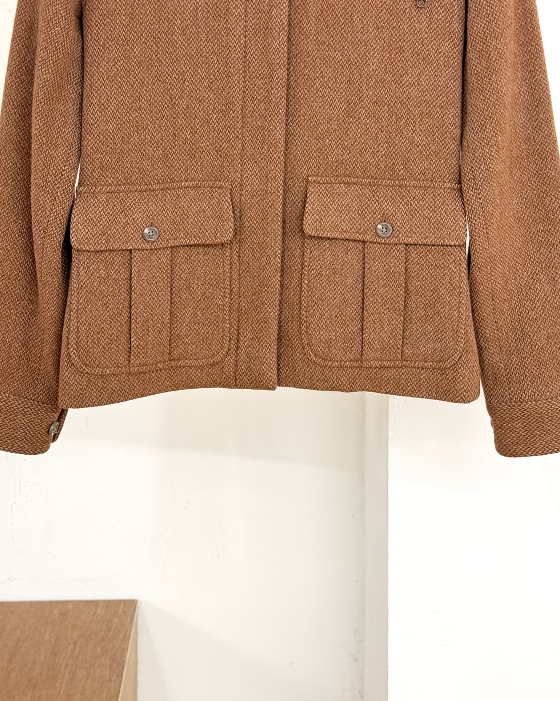 랄프로렌 브라운 울 블랜드 헤링본 블레이저 상품이미지5