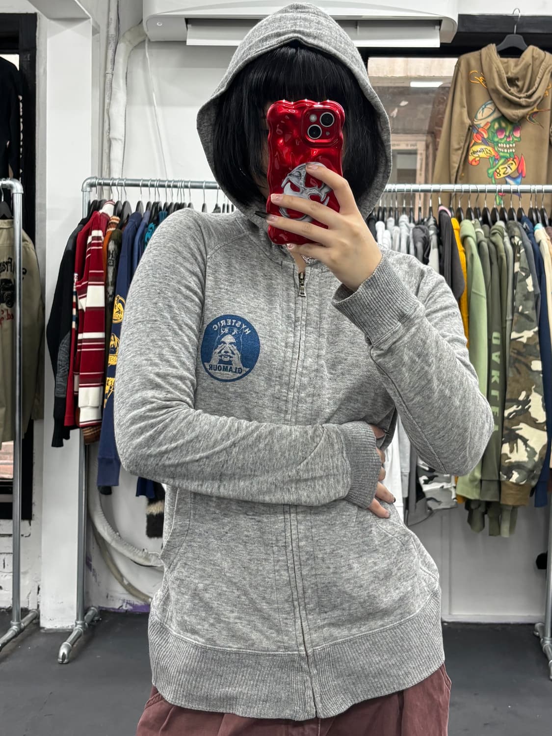 히스테릭 글래머 서클걸 후드집업 상품이미지3