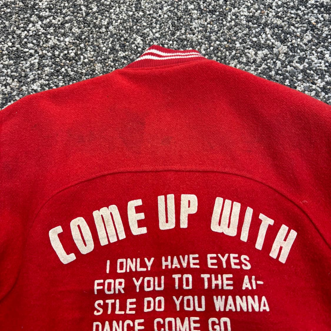 Sing Guts 우먼스 일본 빈티지 울 바시티 자켓 (S)    상품이미지3