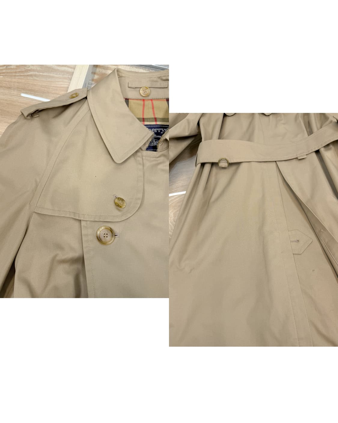 버버리 90‘s 더블 브레스티드 트렌치 코트 상품이미지10
