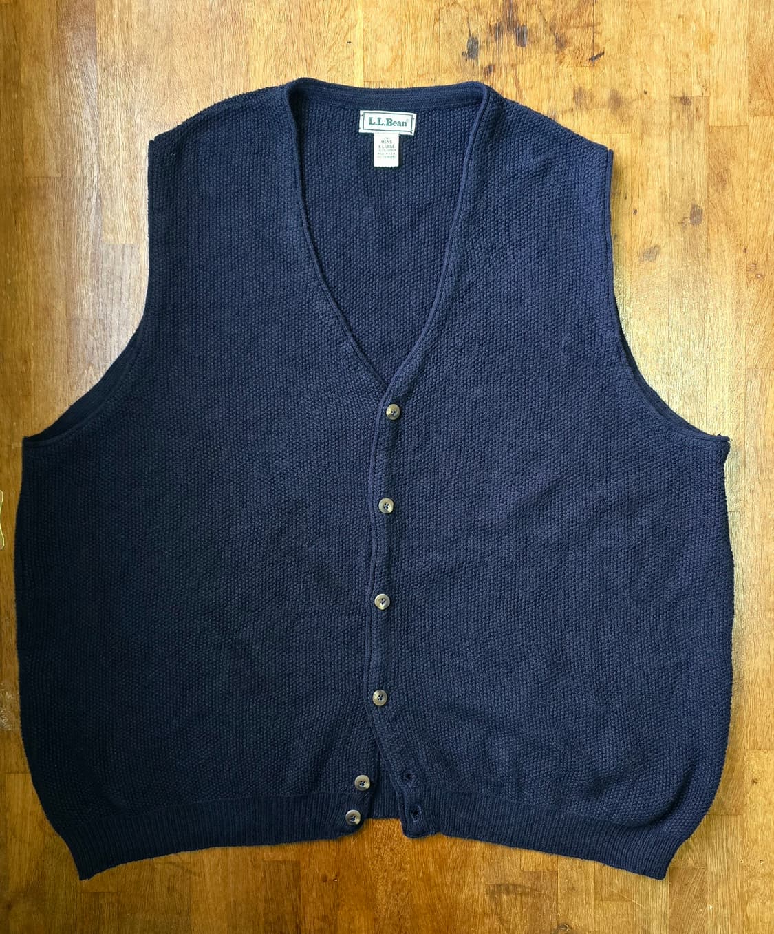 L.L.Bean 엘엘빈 코튼 조끼 베스트 Made In USA , XXL 상품이미지1