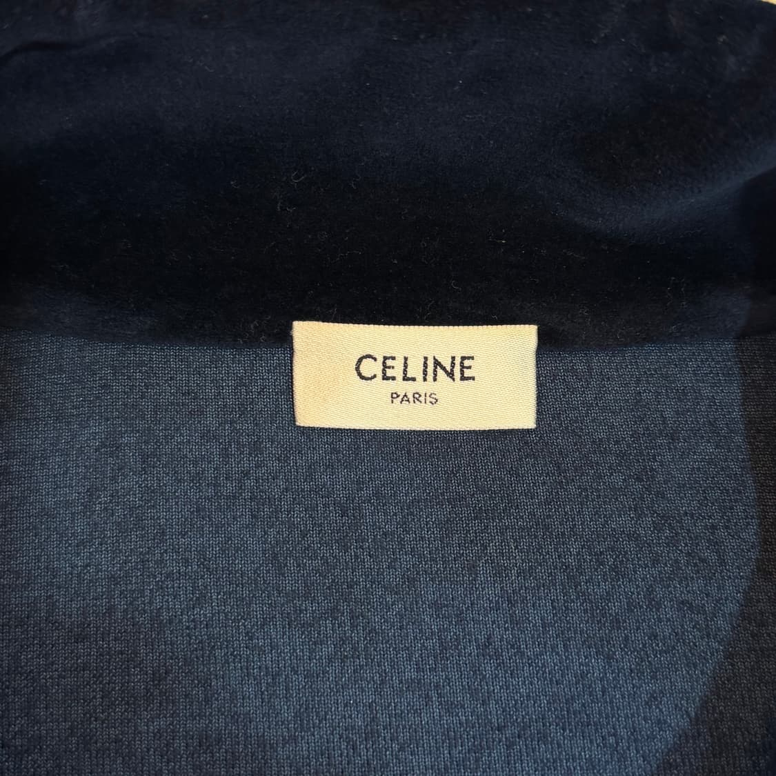 [리오브] 셀린느 트리오페 벨루어 트랙 벨벳 집업 상품이미지4