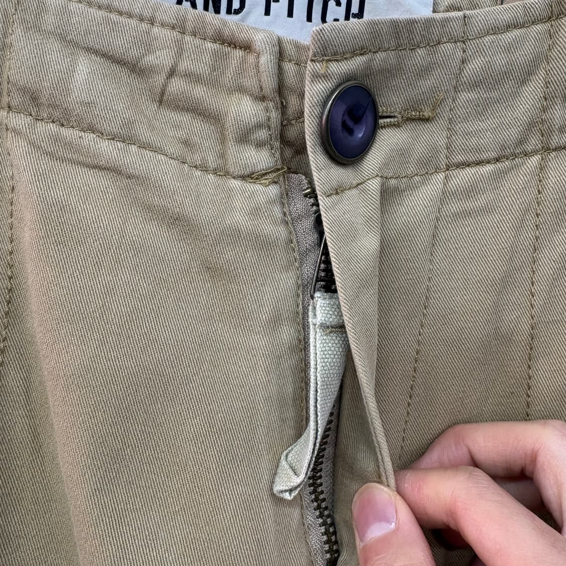 아베크롬비 카고 팬츠 베이지 34in 상품이미지2