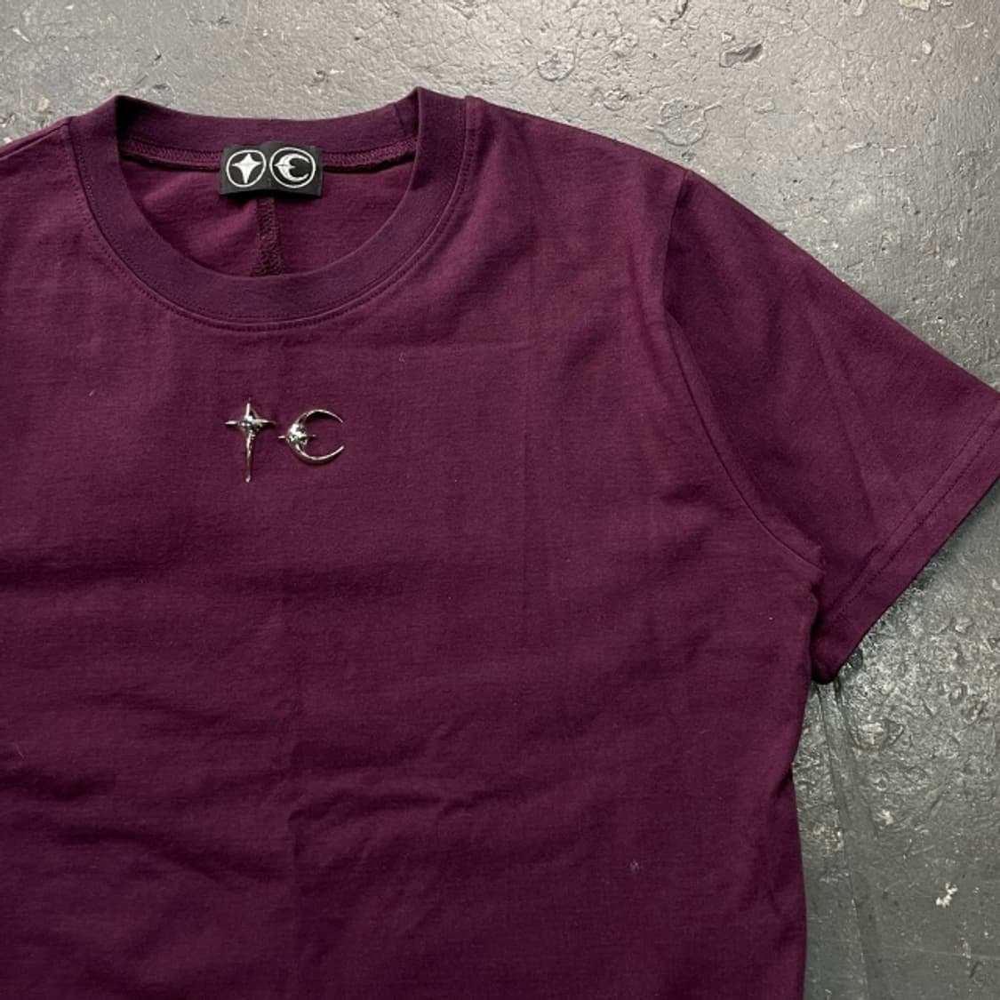 2사이즈 떠그클럽 슬림핏 반팔티 상품이미지2