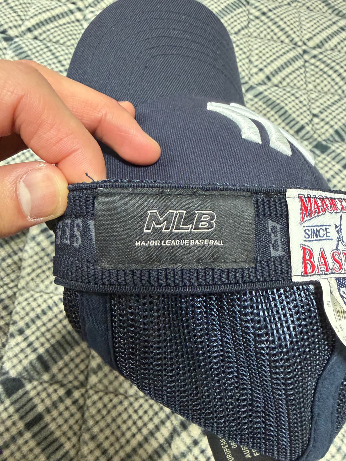 MLB 네이비 매쉬캡 57호 상품이미지6