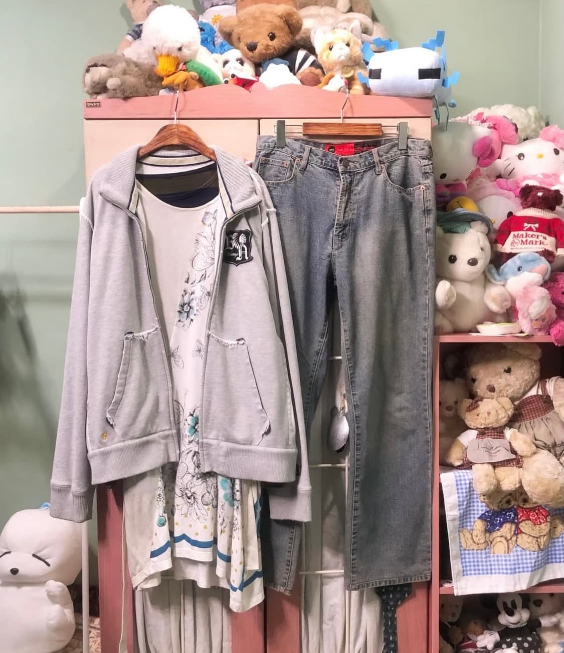 카모메산장 미국모리 코디세트 리바이스 상품이미지1