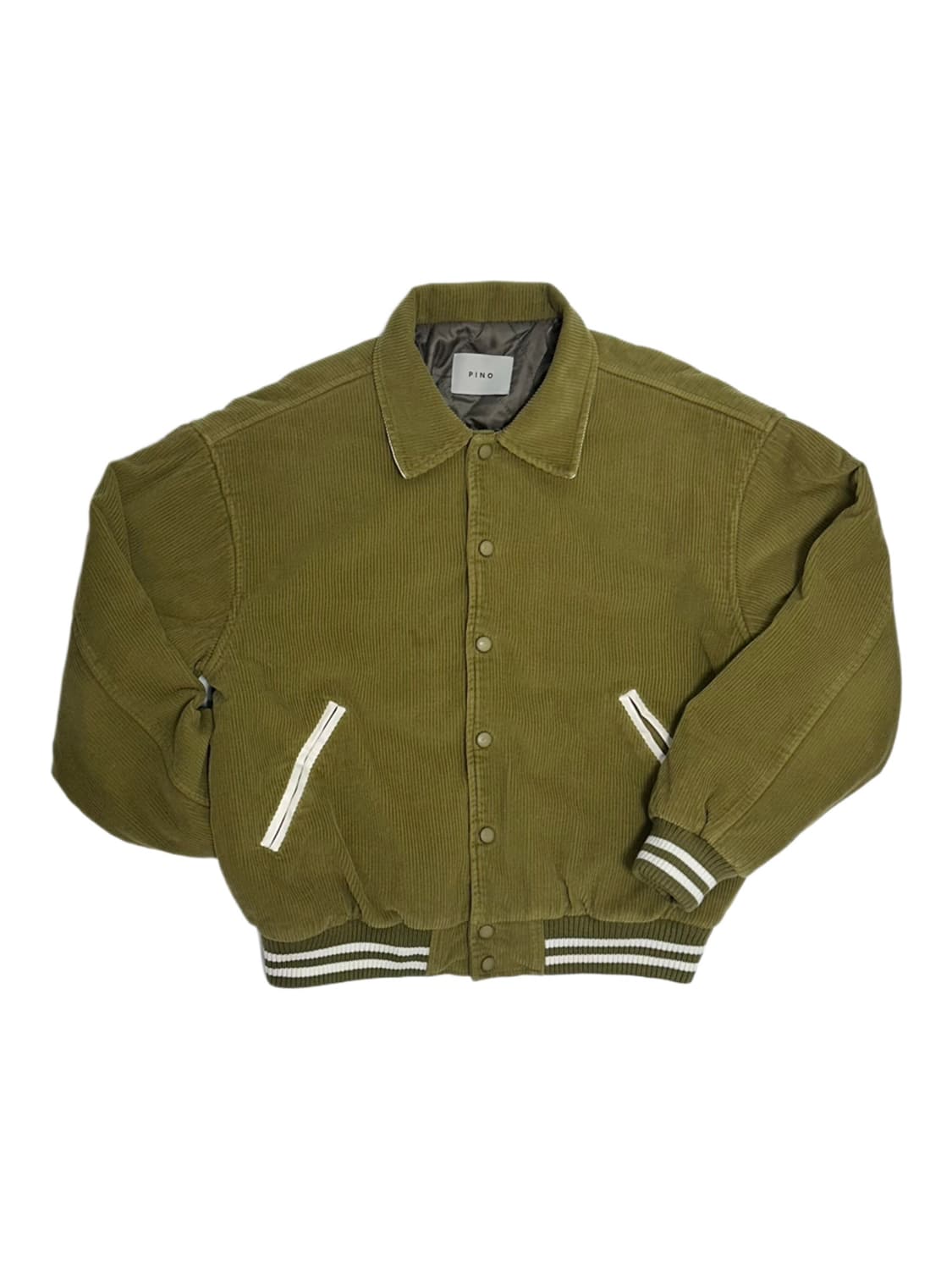 PINO 코듀로이 바시티 누빔 점퍼 상품이미지1