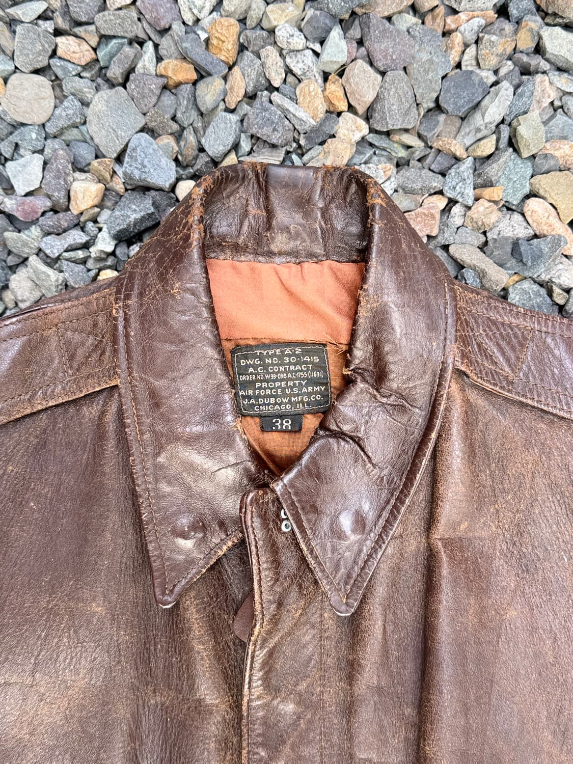 40s USAAF A-2 Flight Jacket (38) 상품이미지5