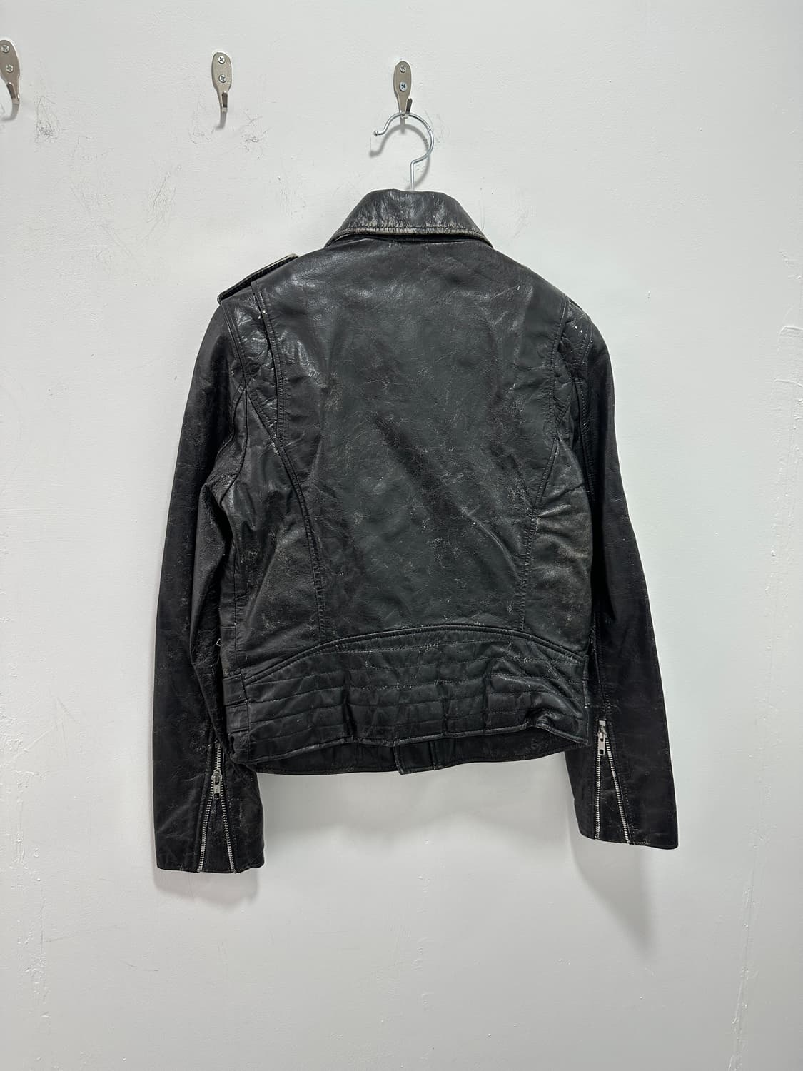 Garment washed distressed tanning sheeps 상품이미지5