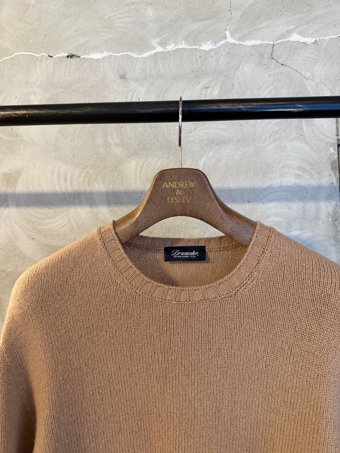 드루모어 버진울 니트 105 상품이미지3