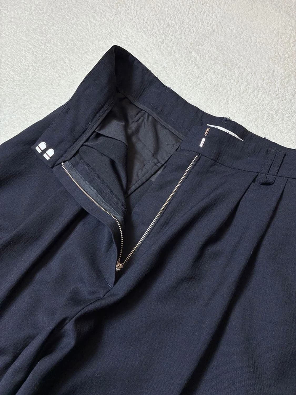 더오픈프로젝트 투턱 울 와이드 팬츠 PN6328 상품이미지3