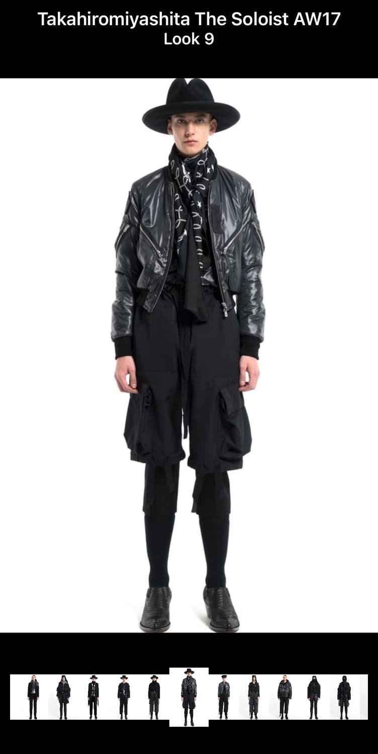 Aw17 타카히로 미야시타 더 솔로이스트 성조기 봄버 상품이미지4