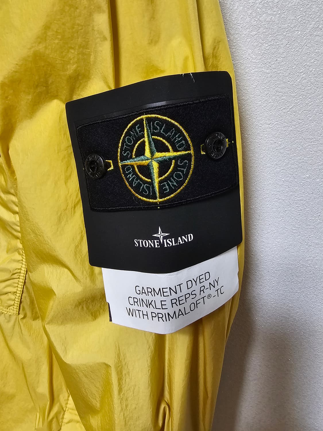 스톤아일랜드 크링클랩스 프리마로프트 윈드 레지스턴트 라이트 자켓 (새상품 상품이미지3