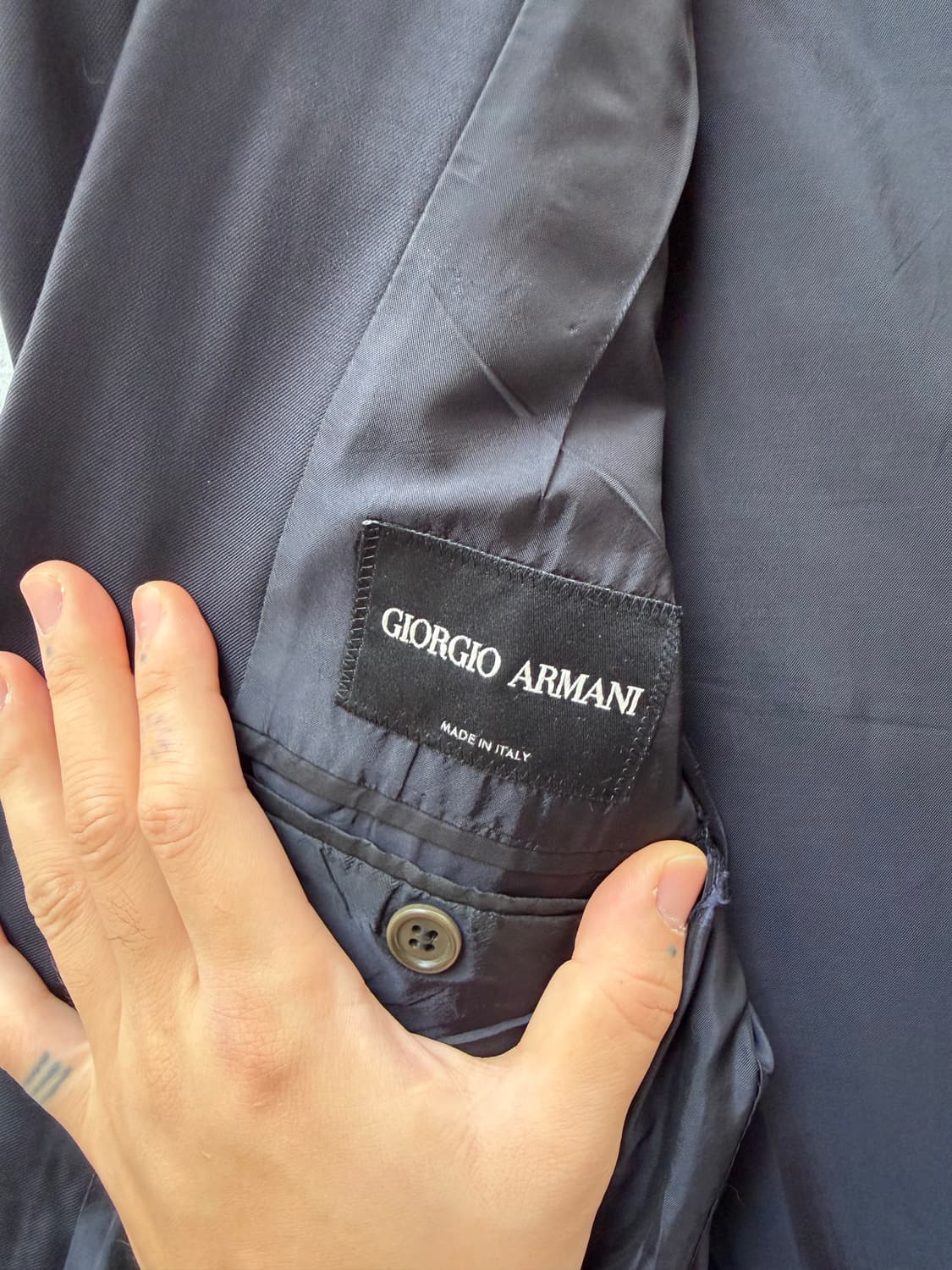 90‘s 조르지오 아르마니 빈티지 아카이브 블레이저 자켓  상품이미지4