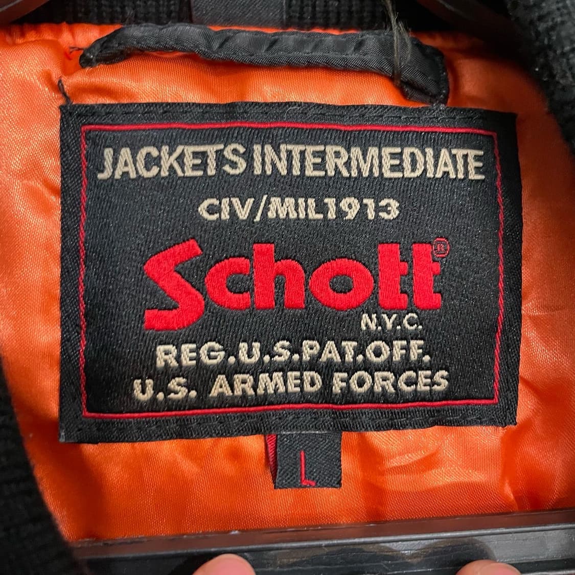 Schott NYC 항공점퍼 상품이미지7