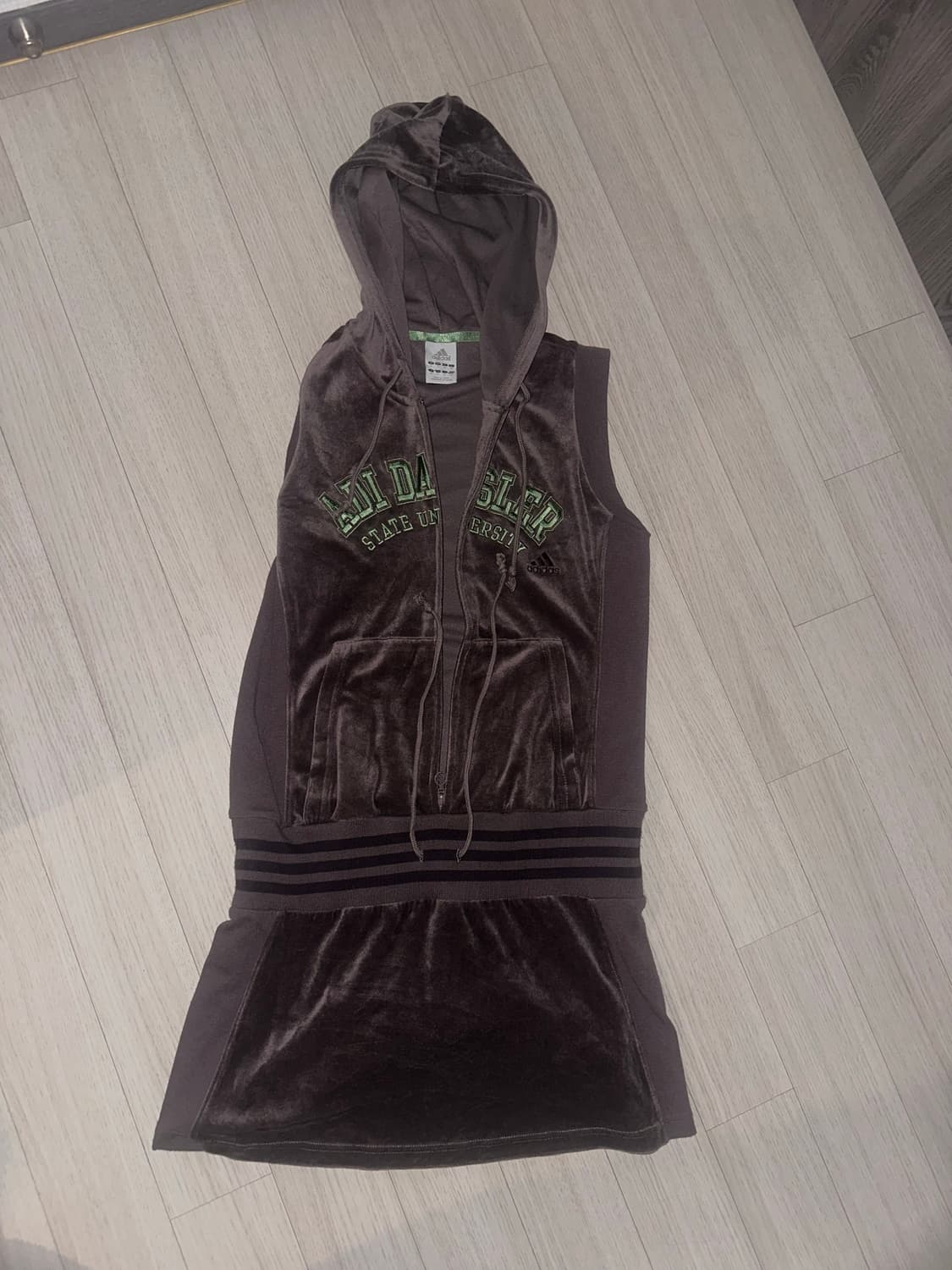 희귀 아디다스 벨벳 원피스 상품이미지1