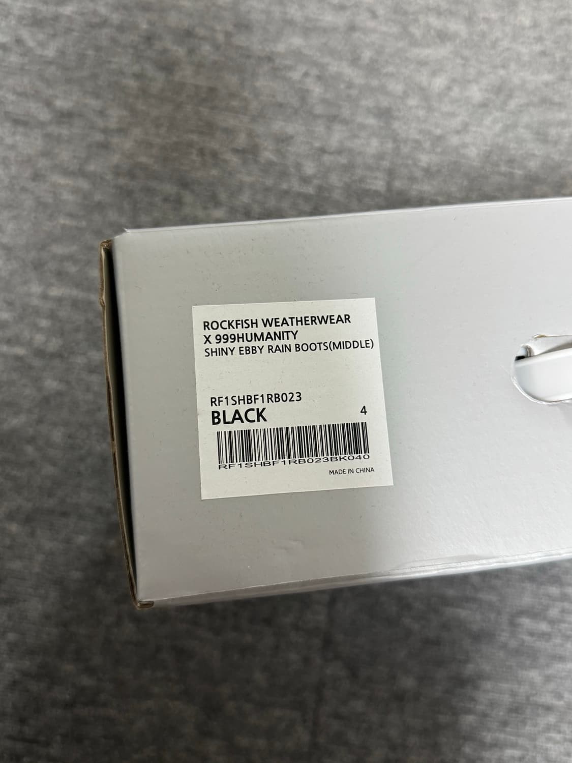 락피쉬웨더웨어 x 999휴머니티 레인부츠 미들 235-240 상품이미지3