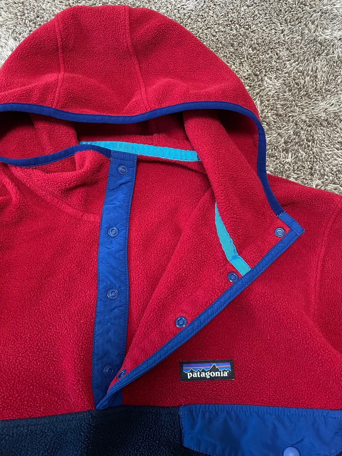 Patagonia synchilla 파타고니아 빈티지 신칠라 후드 상품이미지3