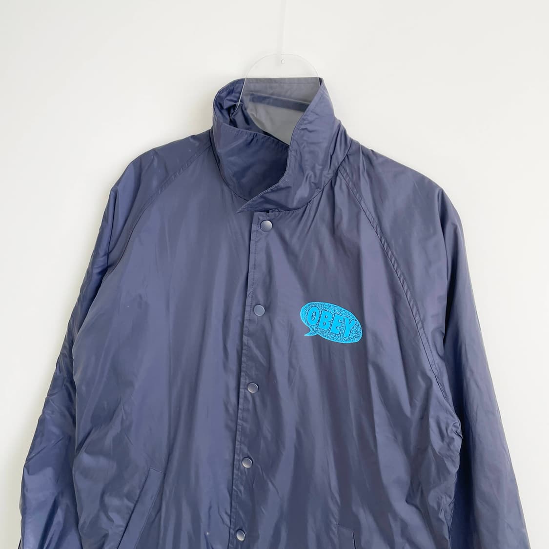 F2 OBEY 오베이 로고 코치 재킷 L사이즈 상품이미지2