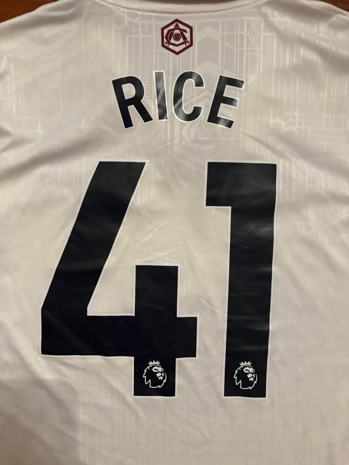 아스날 25-26 유니폼 써드 라이스 마킹  상품이미지5