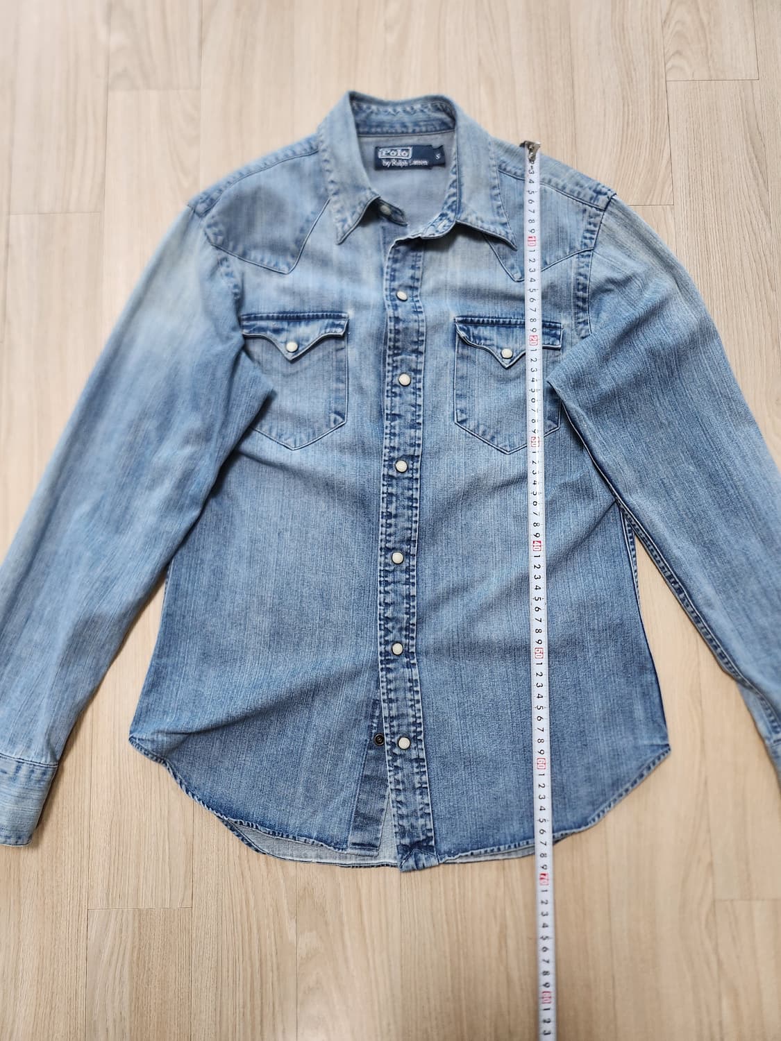 폴로랄프로렌 웨스턴데님셔츠 (S 상품이미지4