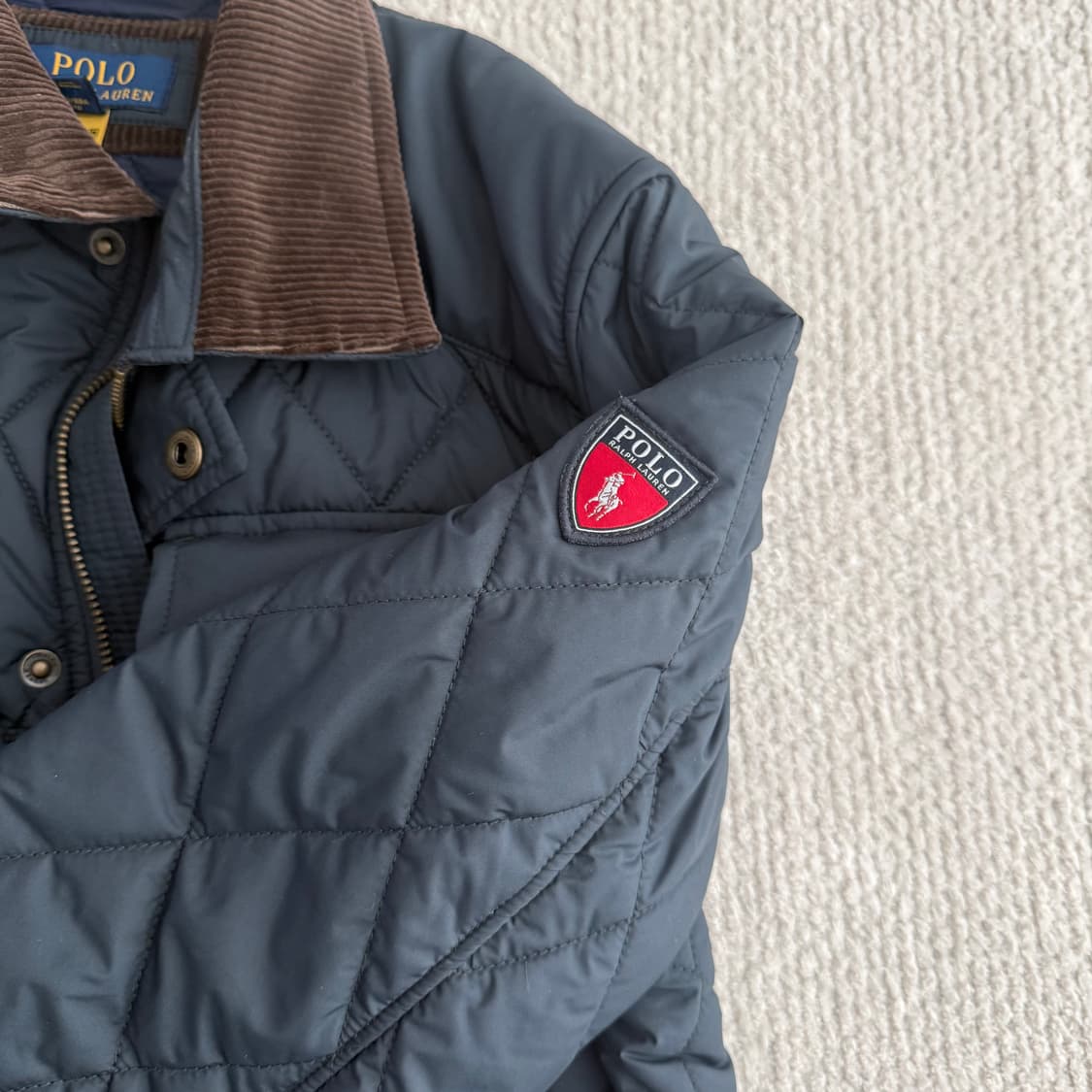 폴로 랄프 로렌 보이즈 퀼팅 발수 자켓 XL 상품이미지6