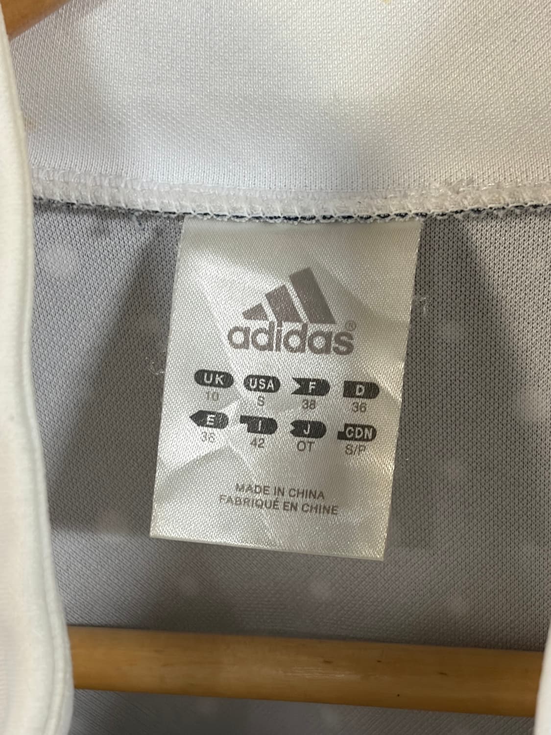 아디다스 대대장 땡땡이 화이트 도트 갸루 져지 S 상품이미지10