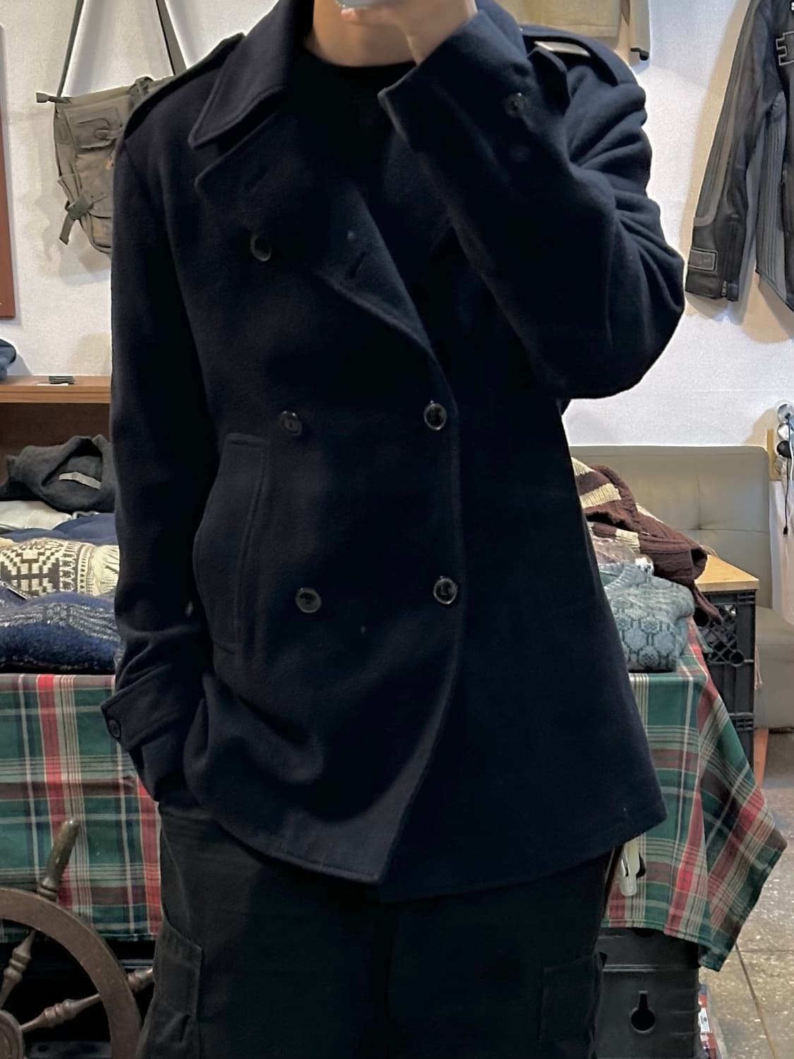 폴로 울 피코트 상품이미지6