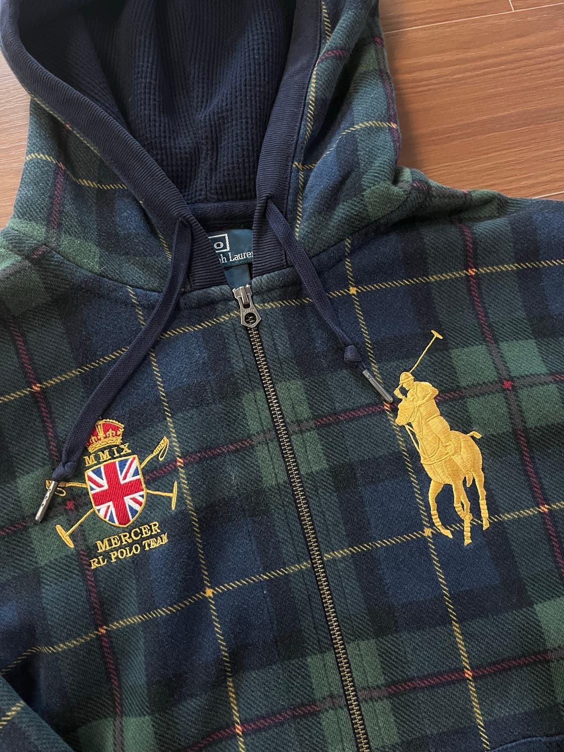 폴로 랄프로렌 빈티지 후드집업 상품이미지2