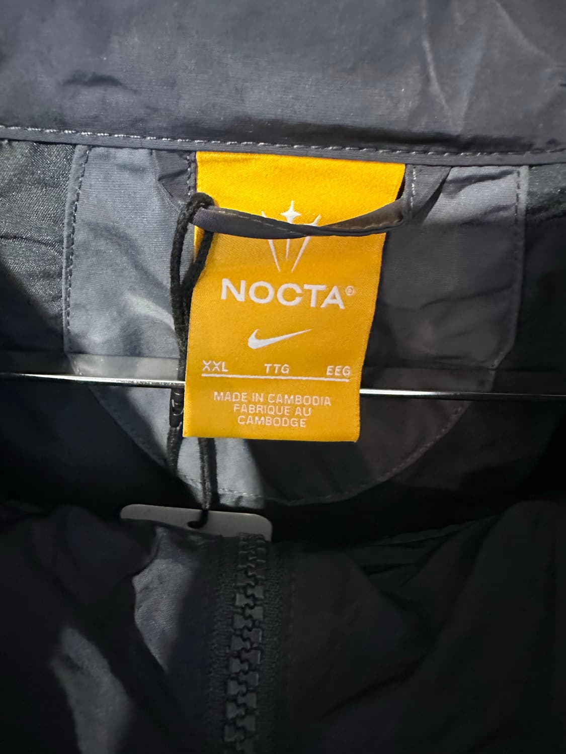 나이키 x 녹타 나일론 트랙 자켓 앤트러사이트 상품이미지3