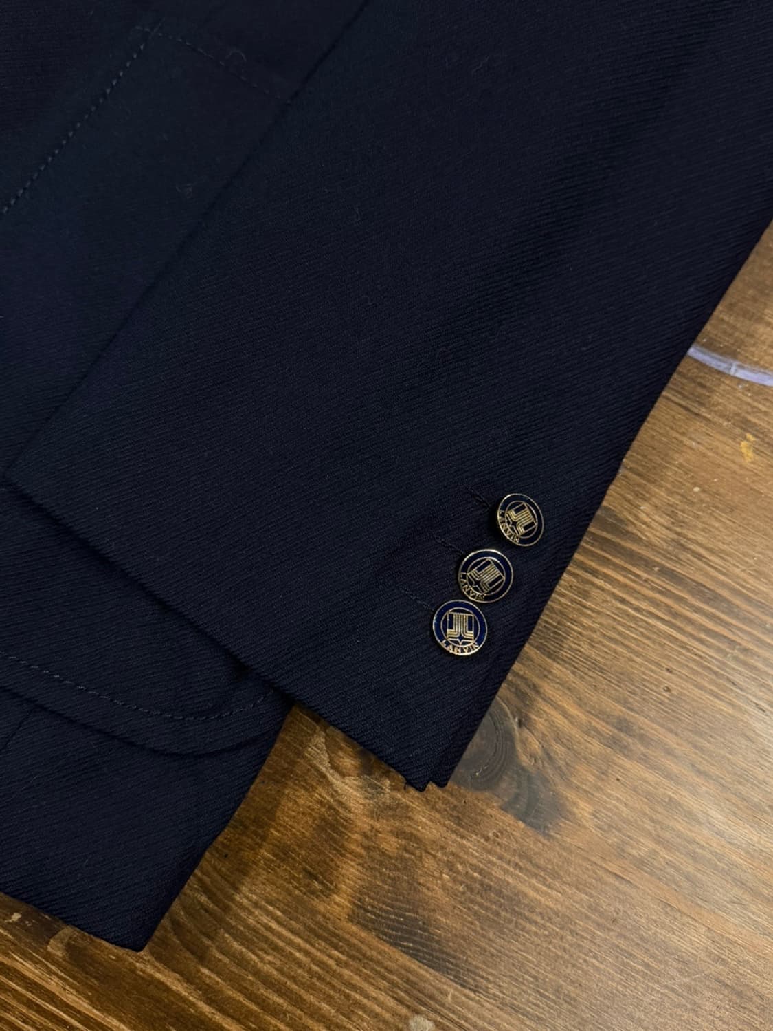 90s 랑방 부티크 캐시미어 블렌디드 자켓 66~77 상품이미지10