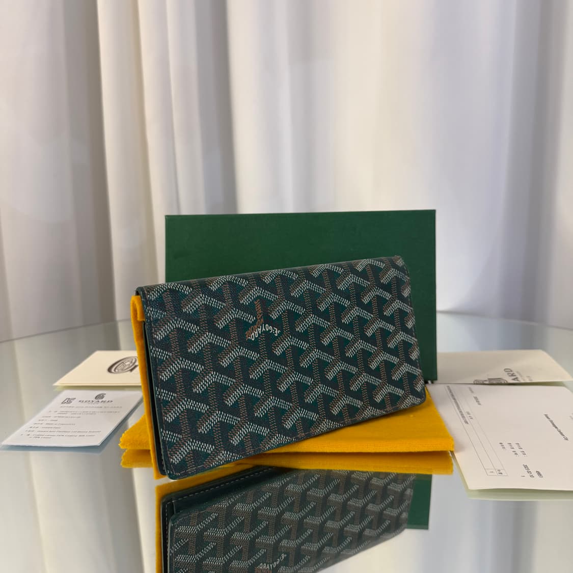 고야드 리슐리우 장지갑 그린 상품이미지4