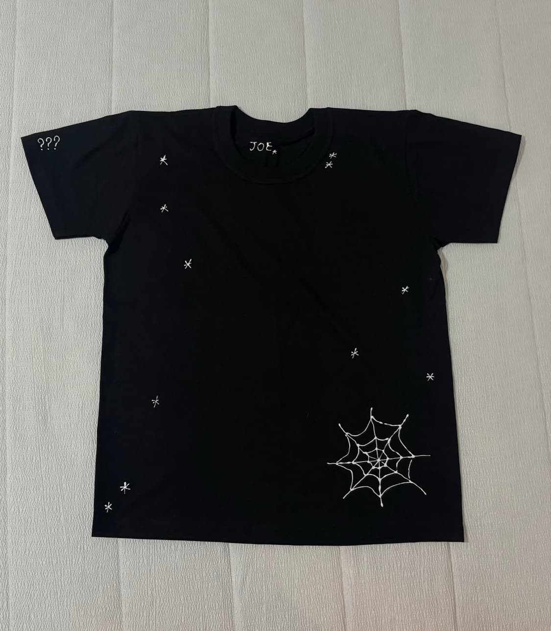 Custom 거미줄 반팔티 BLACK(002) 상품이미지2