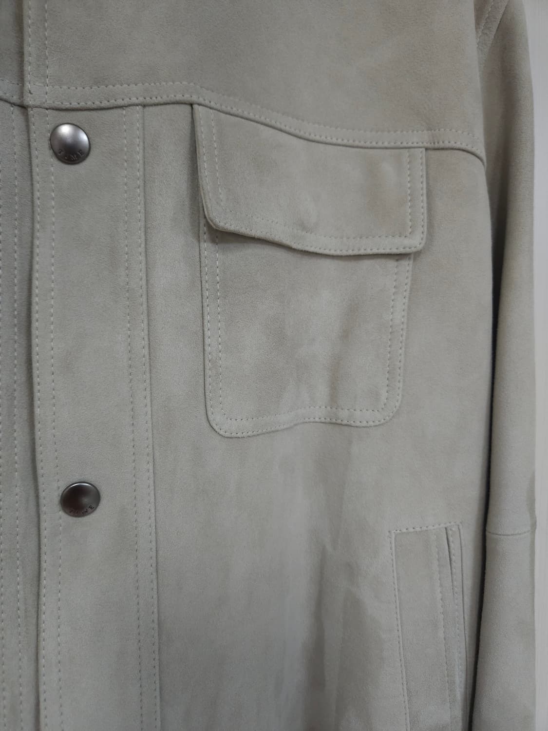 타임옴므 25SS 고트 스웨이드 트러커 자켓 상품이미지8