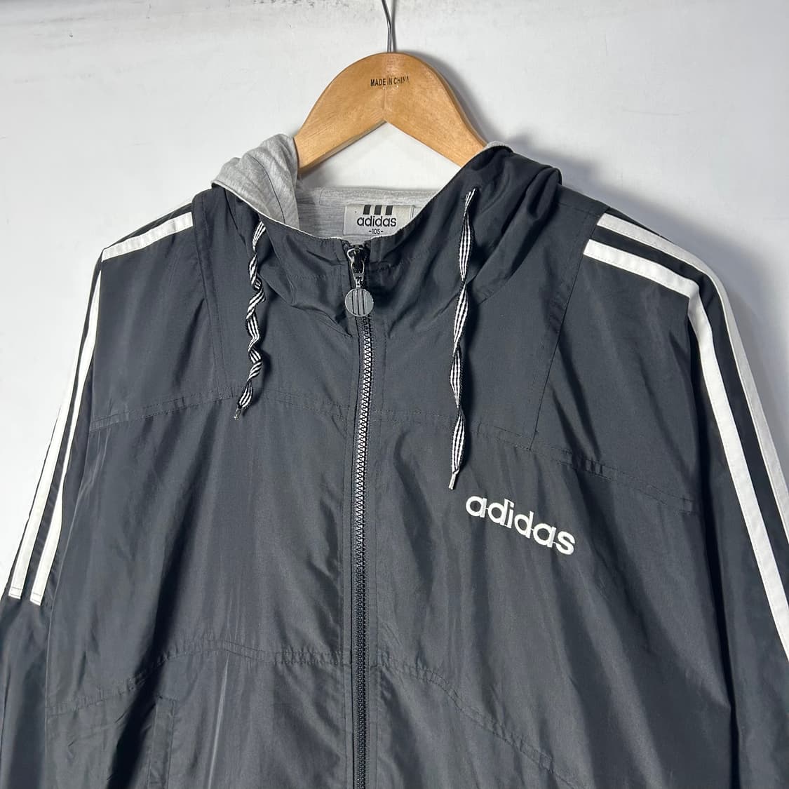 [adidas] 아디다스 올드스쿨 삼선 후드 바람막이 상품이미지3