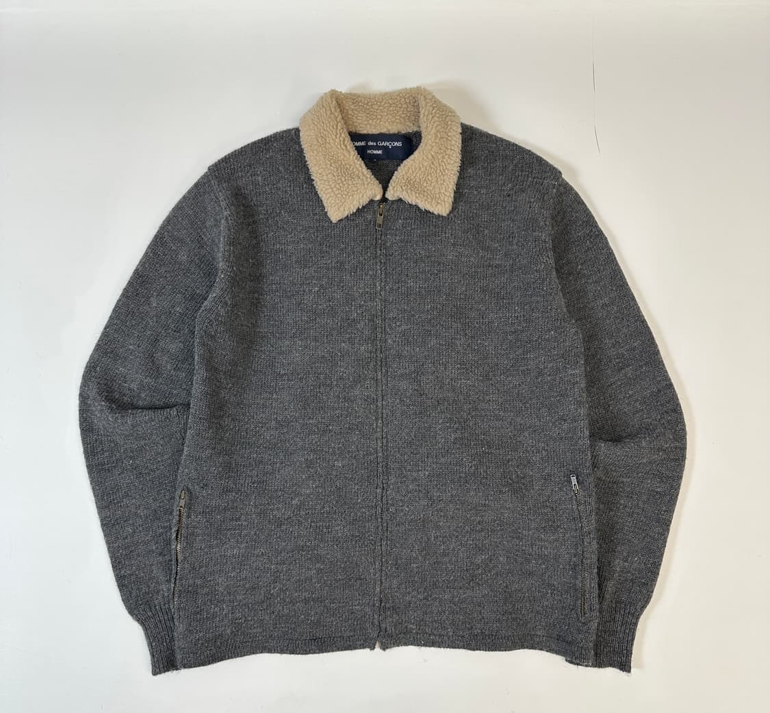 꼼데가르송 옴므 니트 집업 S 상품이미지1