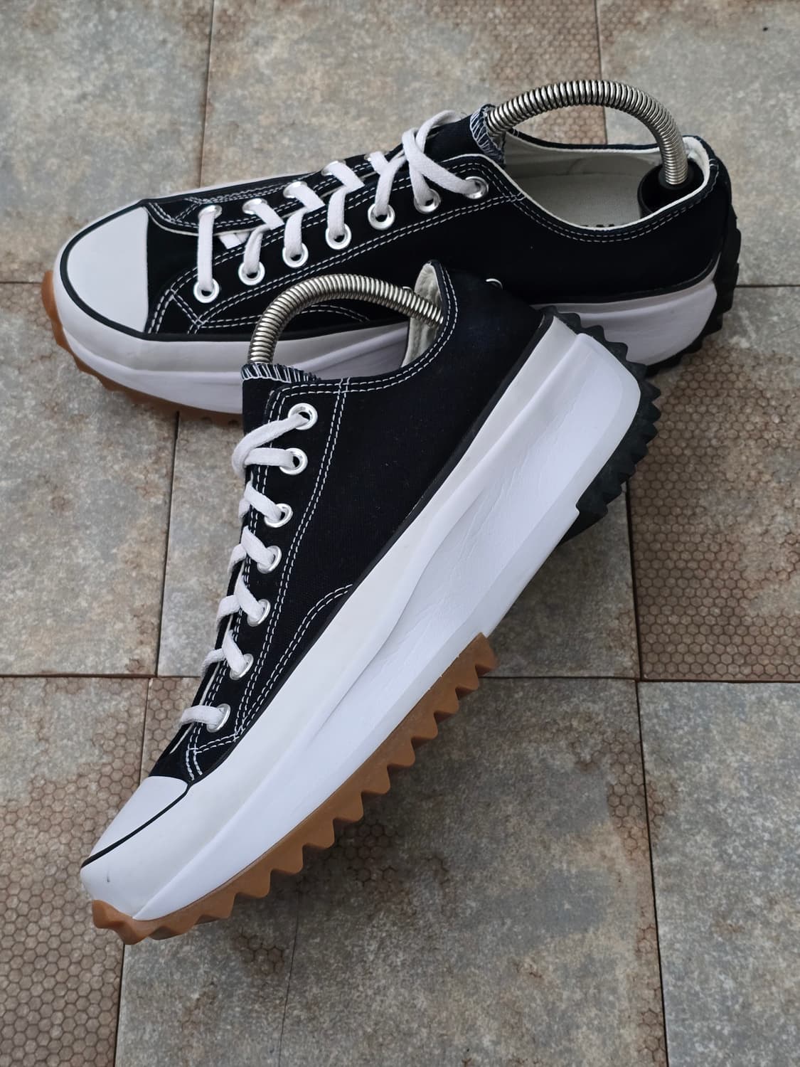 (280)컨버스 런스타 하이크 로우 검흰  상품이미지3