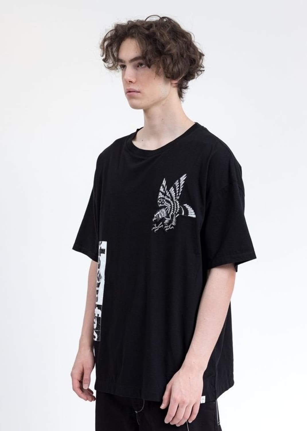 파세타즘 독수리 자수 반팔 티셔츠 블랙 FACETASM EAGLE T-S 상품이미지5