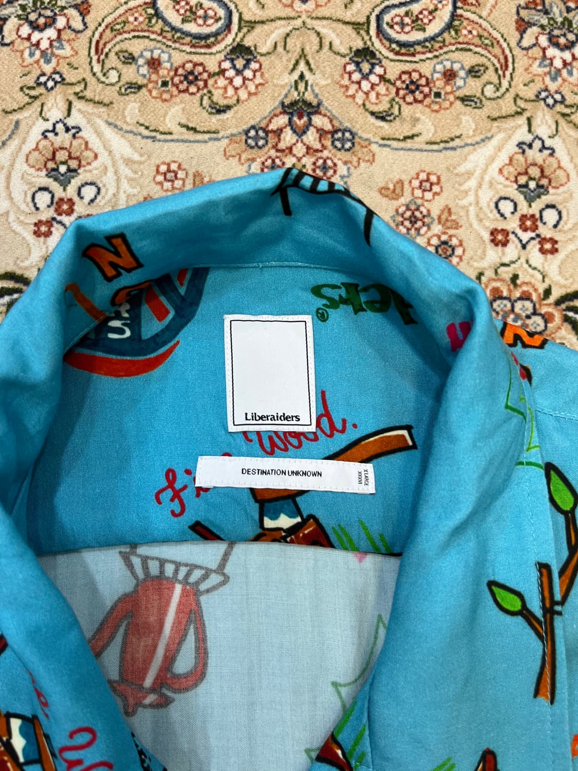 리베라이더스 캠프 후지 레이온 반팔 셔츠 상품이미지6