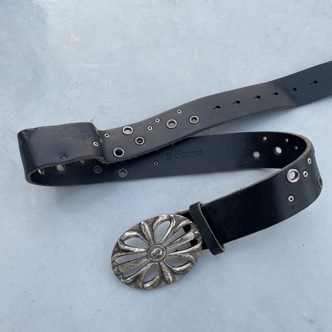 B donna 아일렛 레더 벨트 상품이미지2