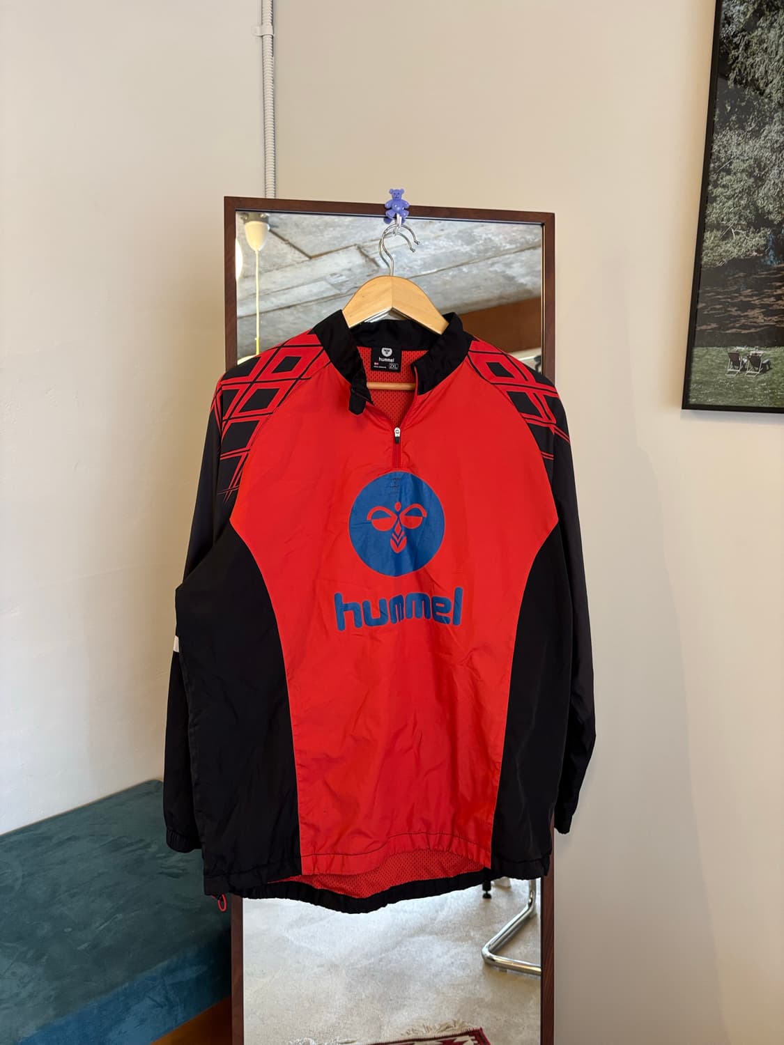 험멜 웜업 아노락 맨투맨 상품이미지1