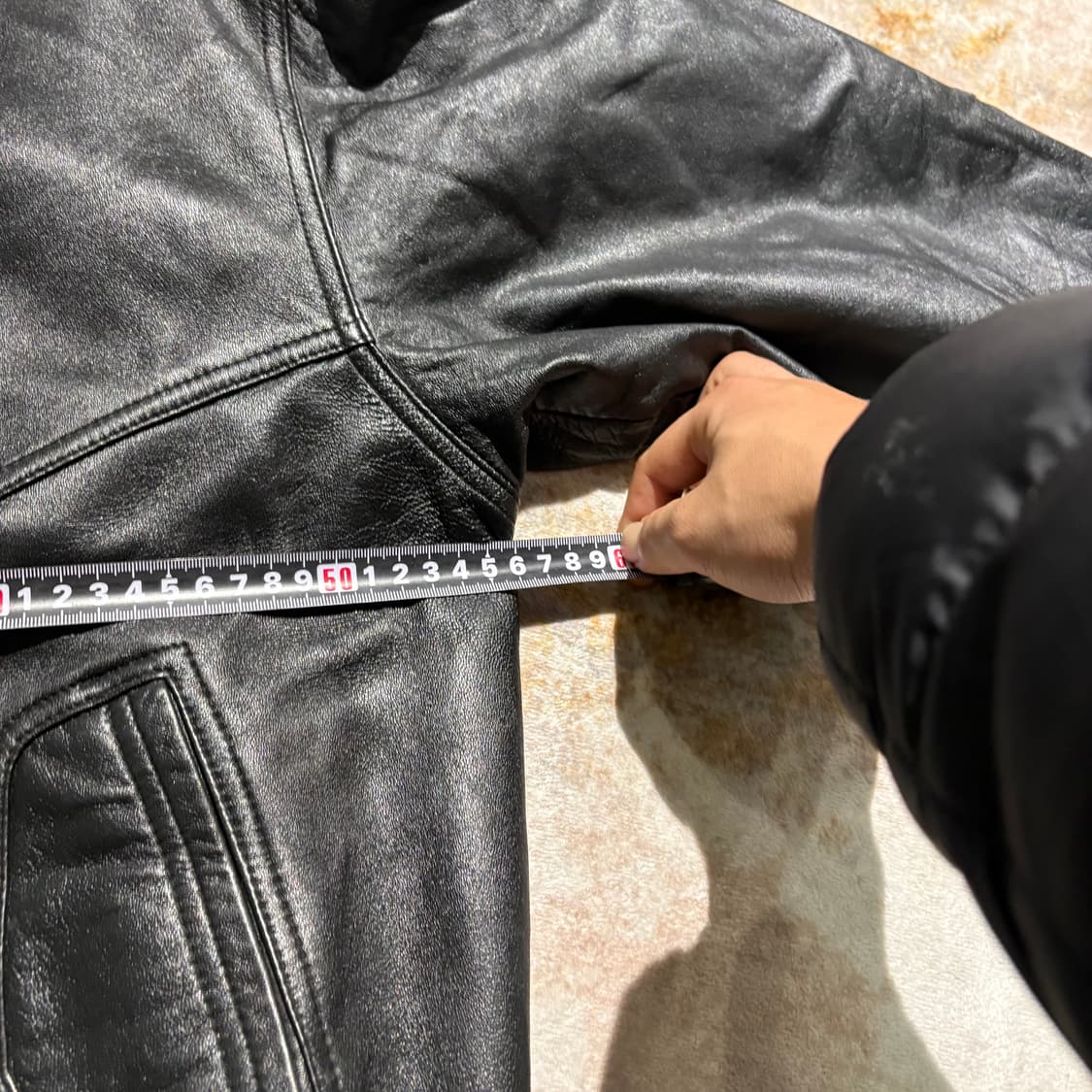 빈티지 양가죽 레더 가죽자켓 상품이미지8