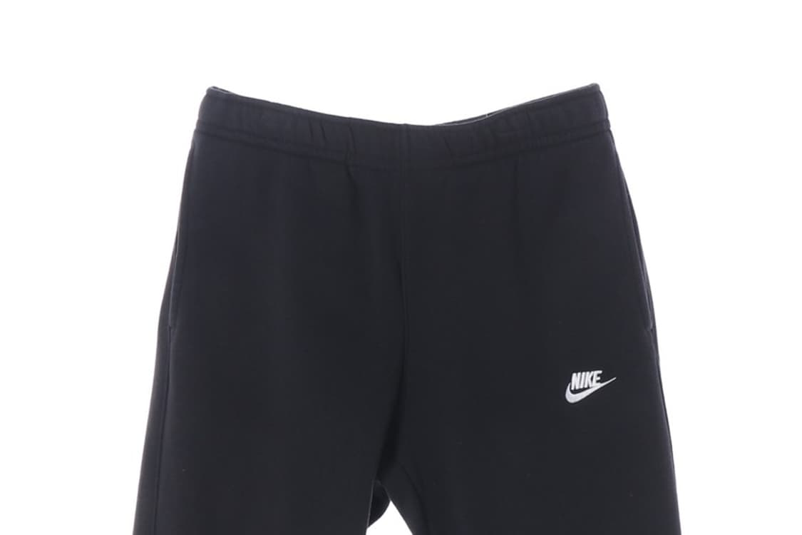 나이키 미니멀 자수 로고 블랙 스웻 팬츠 M 상품이미지3