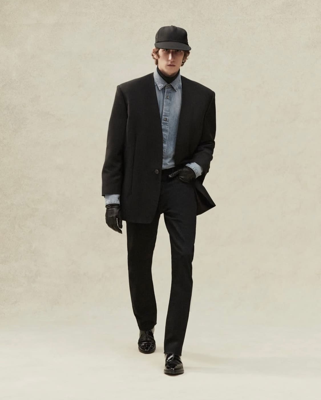 [OS] 피어오브갓 7th 개버딘 5-패널 햇 블랙 상품이미지4